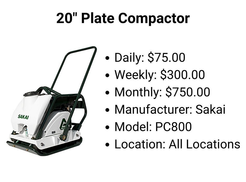 20" Plate Compactor