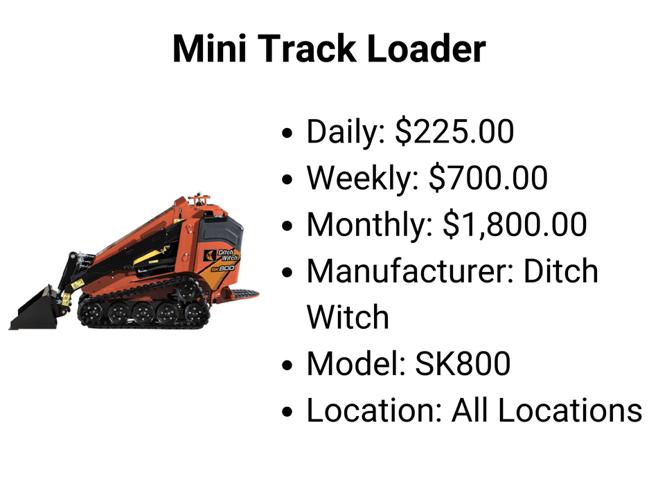 Mini Track Loader